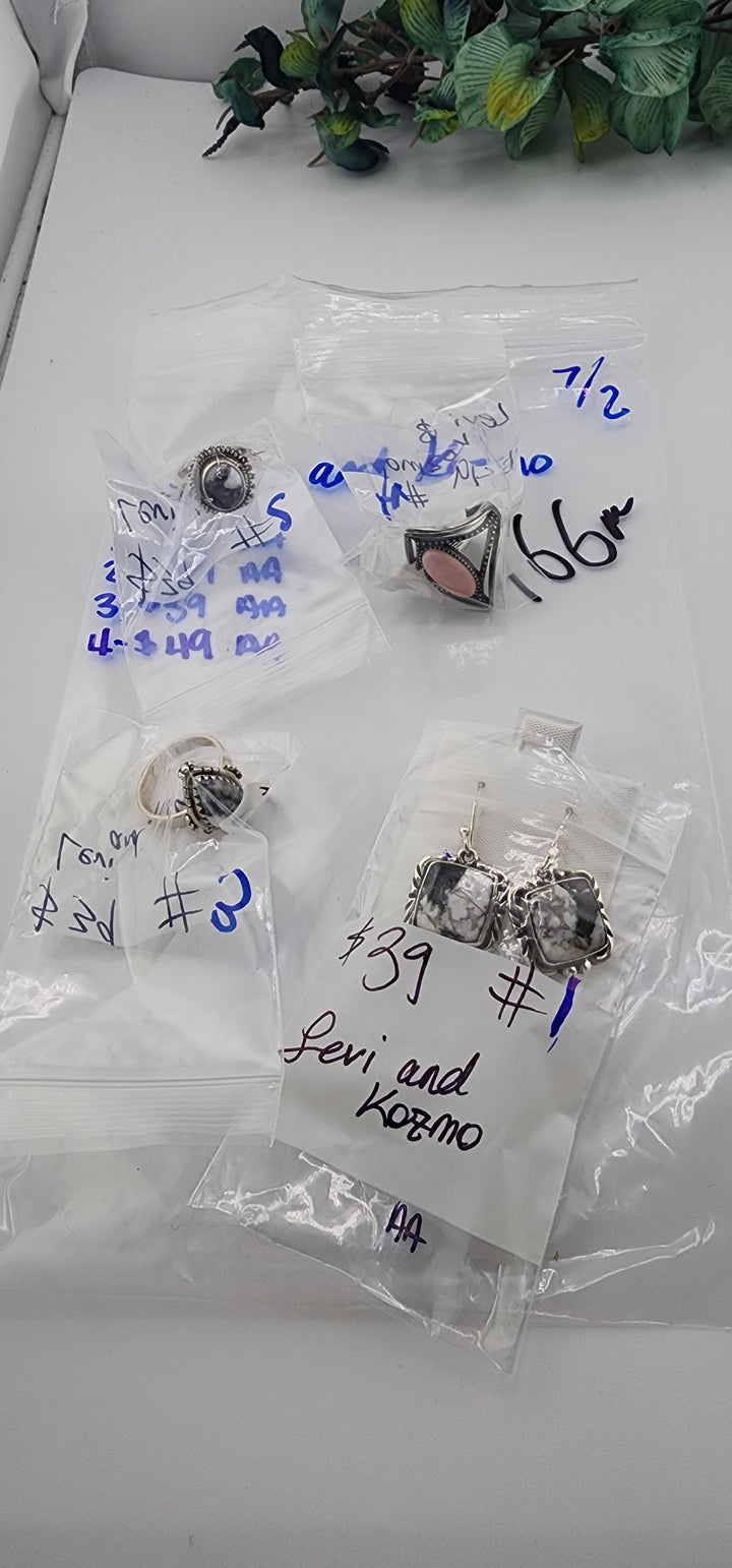 48HR - RESERVED FOR: Levi and Kozmo - 7/2/2025 FL tiktok Live Show - 4 Sterling Silver Items