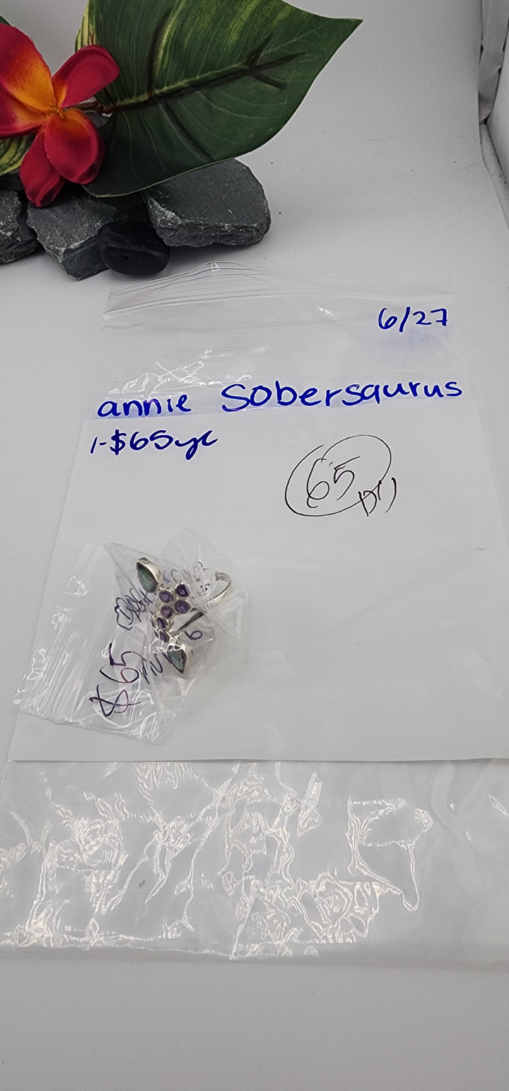 48HR - RESERVED FOR: annie sobersaurus - 6/27/2025 FL tiktok Live Show - 1 Sterling Silver Items