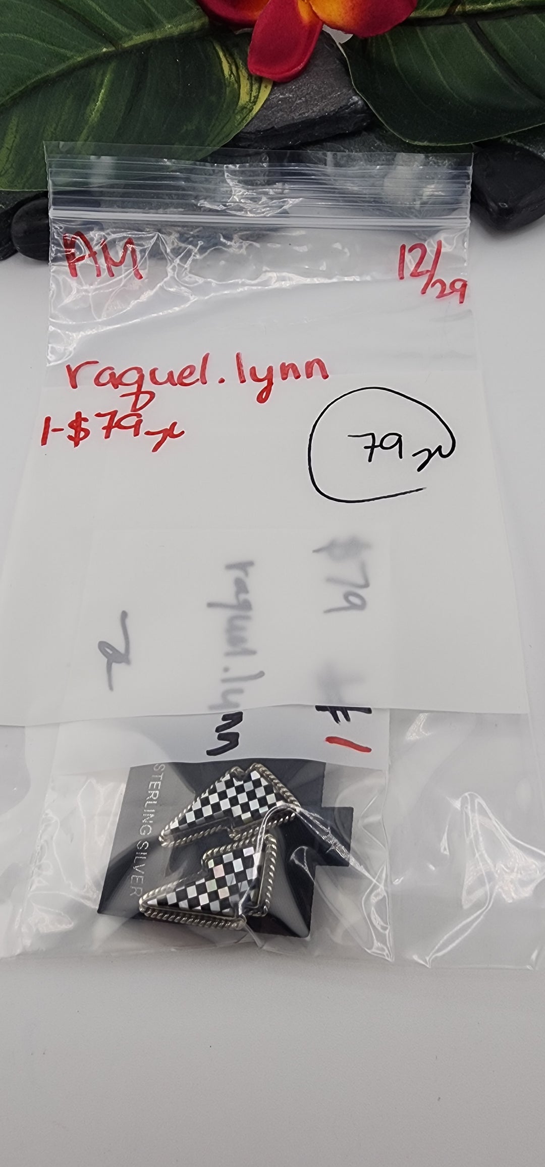 AM SHOW 48HR RESERVED FOR: raquel.lynn - 12/29/2025 FL tiktok Live Show - 1 Sterling Silver Items