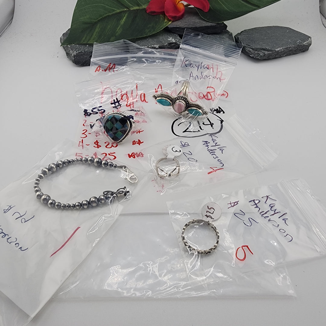 Kayla Anderson🐝 - 4/2/26 - 5 925 Sterling Silver Items