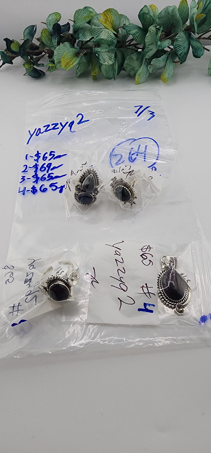 48HR - RESERVED FOR: yazzyq2 - 7/3/2025 FL tiktok Live Show - 4 Sterling Silver Items