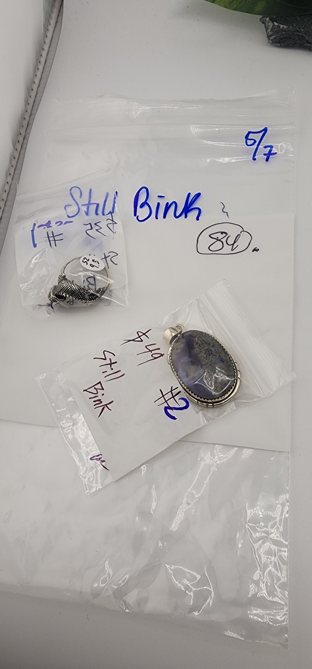 RESERVED FOR: Still Bink - 5/7/2025 tiktok Live Show -2  Sterling Silver Items
