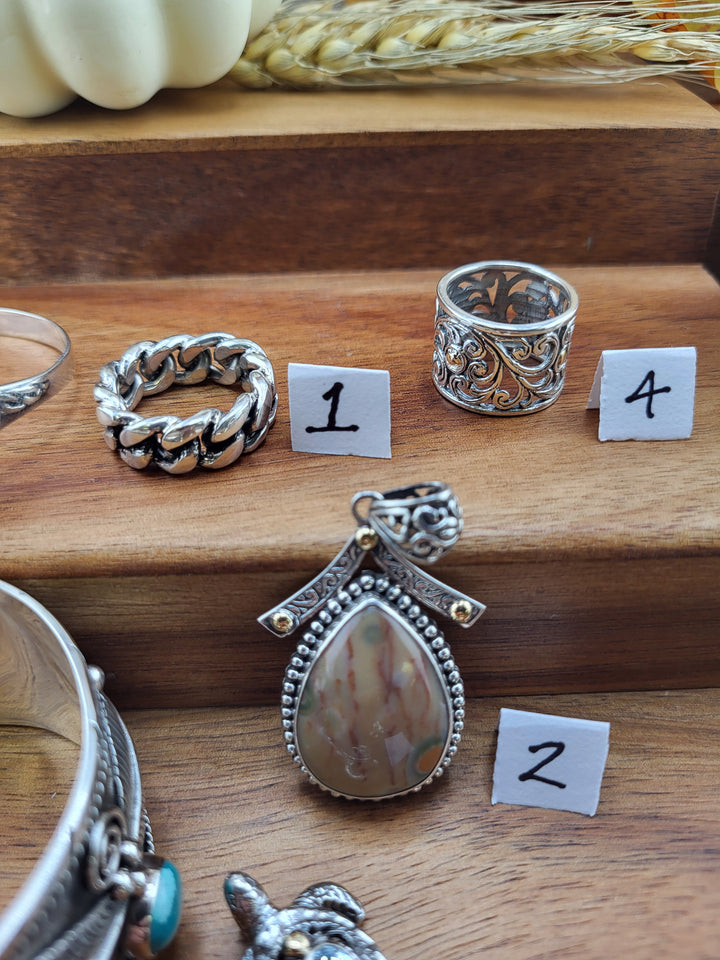 RESERVED FOR:  Ari -10/27/2024 - 6 Sterling Silver Items