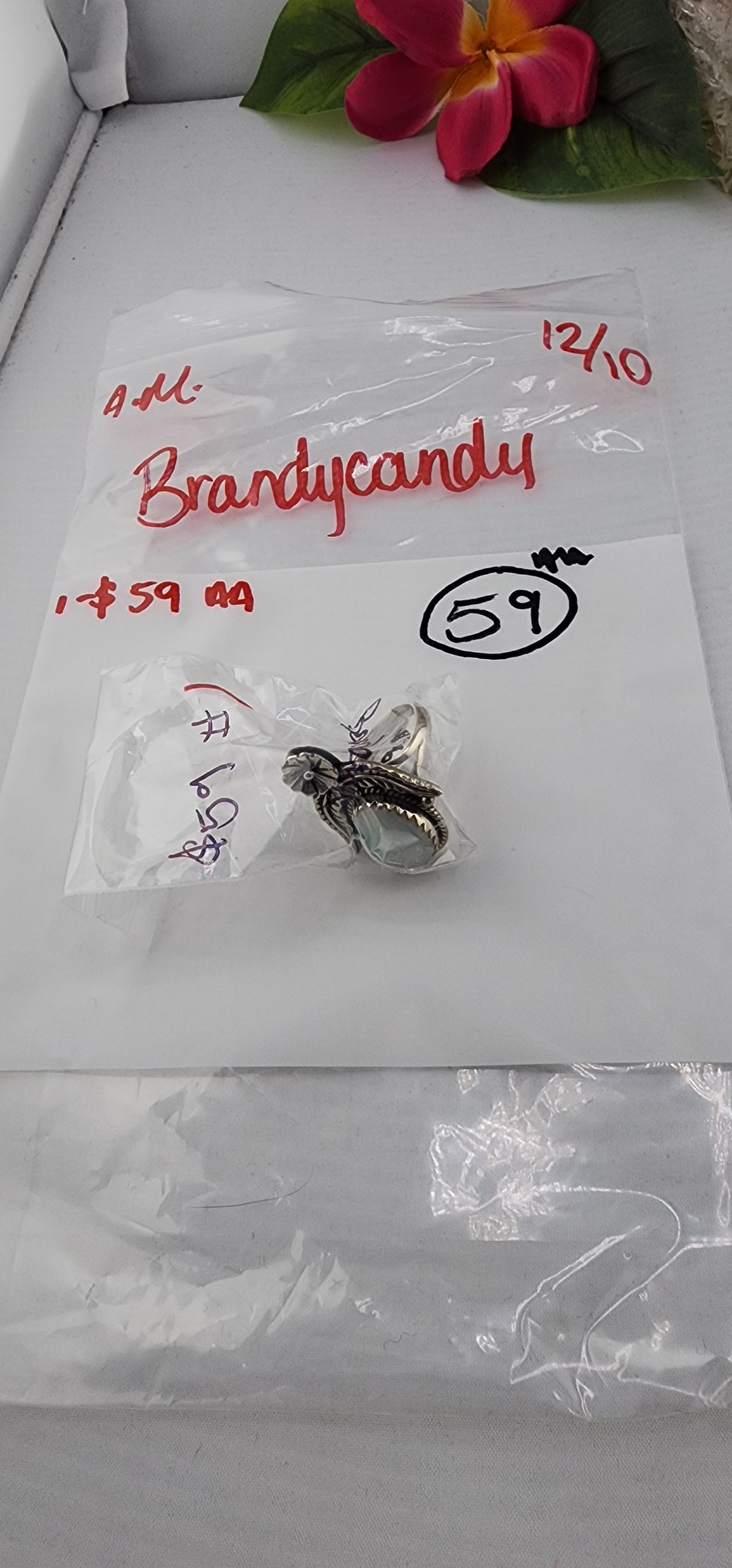 AM SHOW 48HR RESERVED FOR: Brandycandy - 12/10/2025 FL tiktok Live Show - 1 Sterling Silver Items