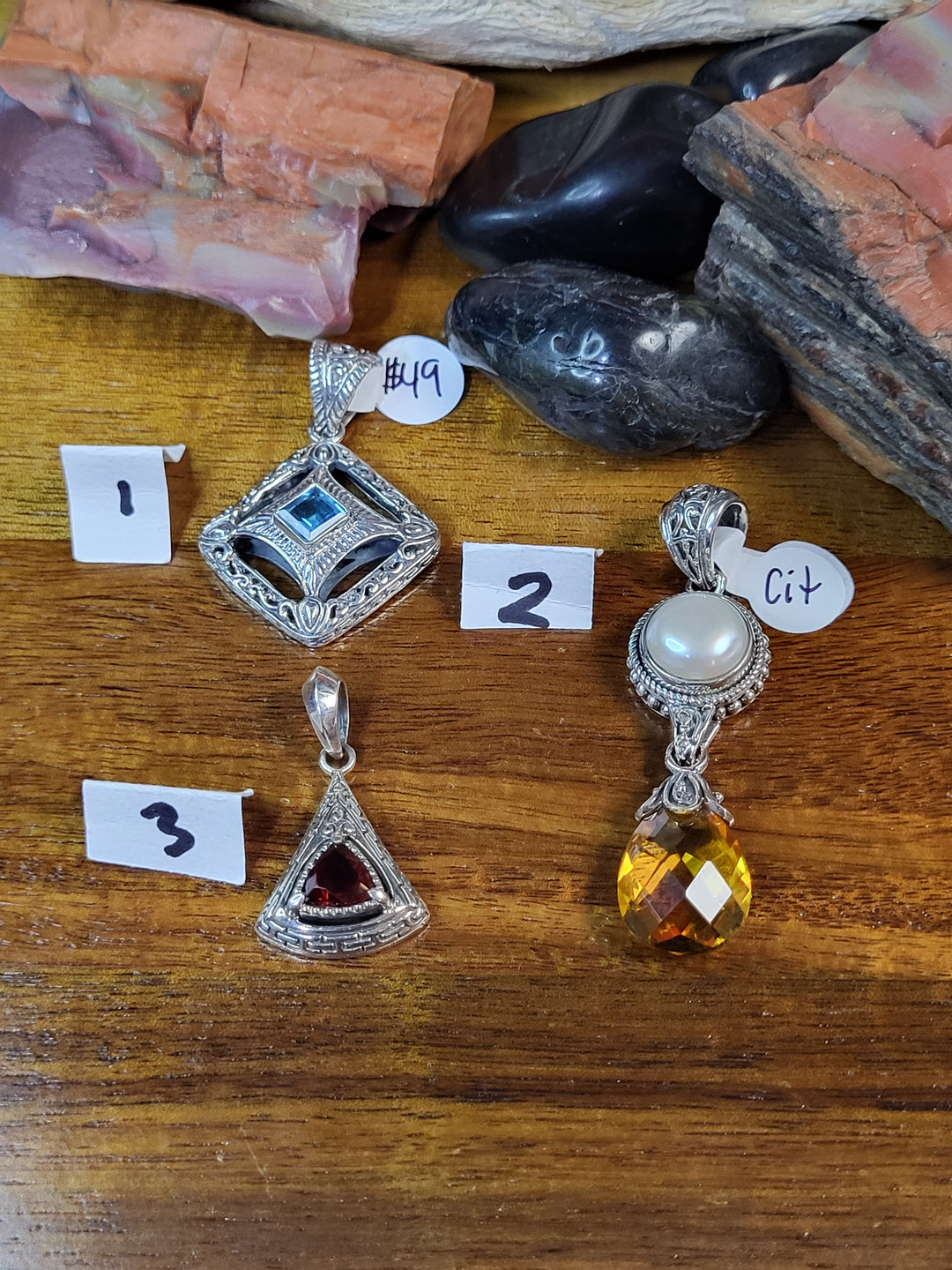 RESERVED FOR: Pat O'Leary - 7/26/24 - 3 Sterling Silver Items