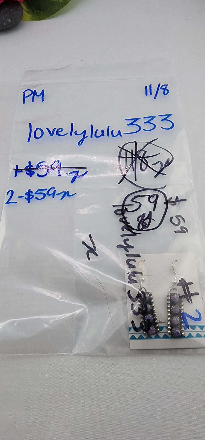 PM SHOW 48HR - RESERVED FOR: lovelylulu333 - 11/8/2025 tiktok Live Show - 1 Sterling Silver Items