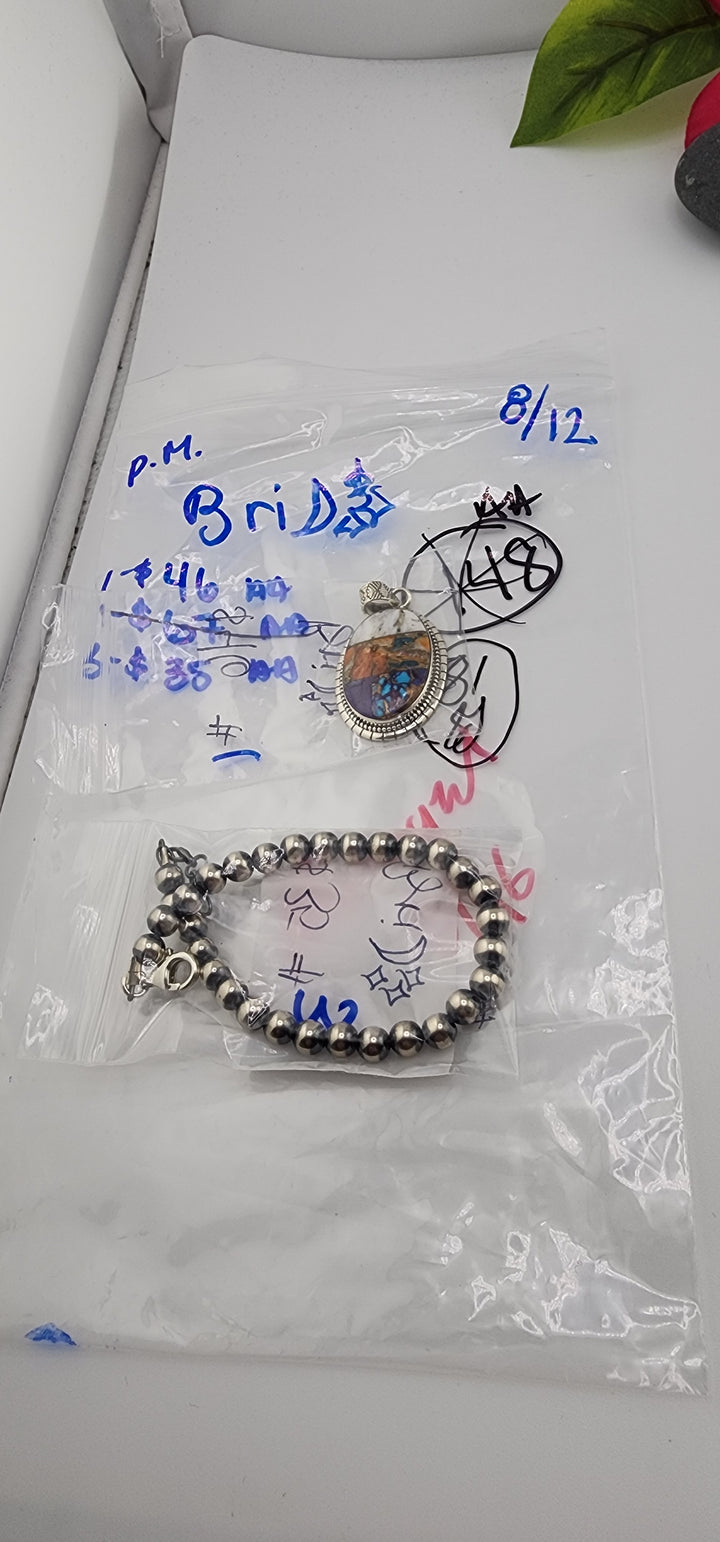 PM SHOW 48HR - RESERVED FOR:  Bri 🌙✨ - 8/12/2025 FL tiktok Live Show - 2 Sterling Silver Items