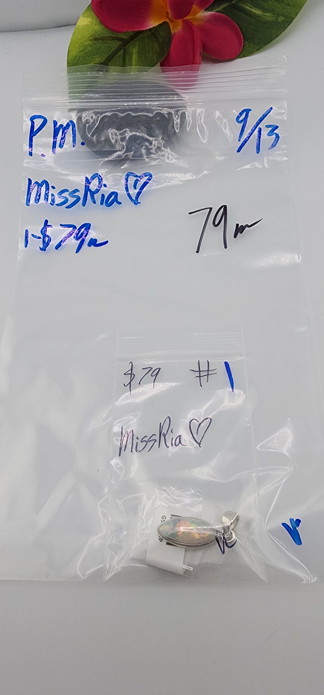 PM SHOW 48HR - RESERVED FOR: MissRia🤍 - 9/13/2025 FL tiktok Live Show - 1 Sterling Silver Items