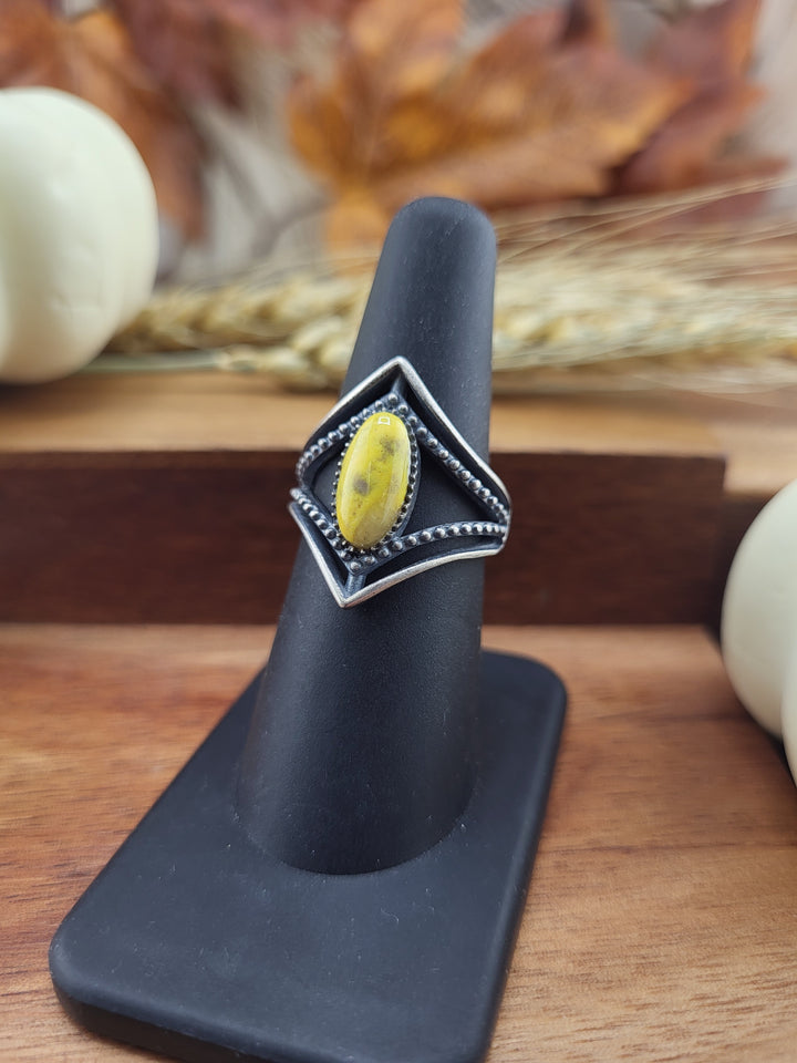 Bumblebee Jasper Ring