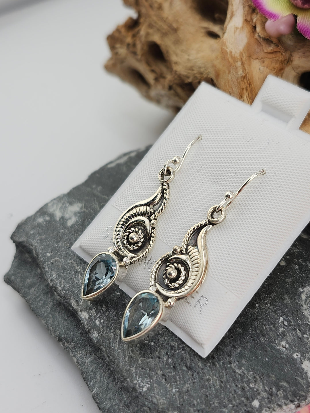 Topaz Dangle Earrings