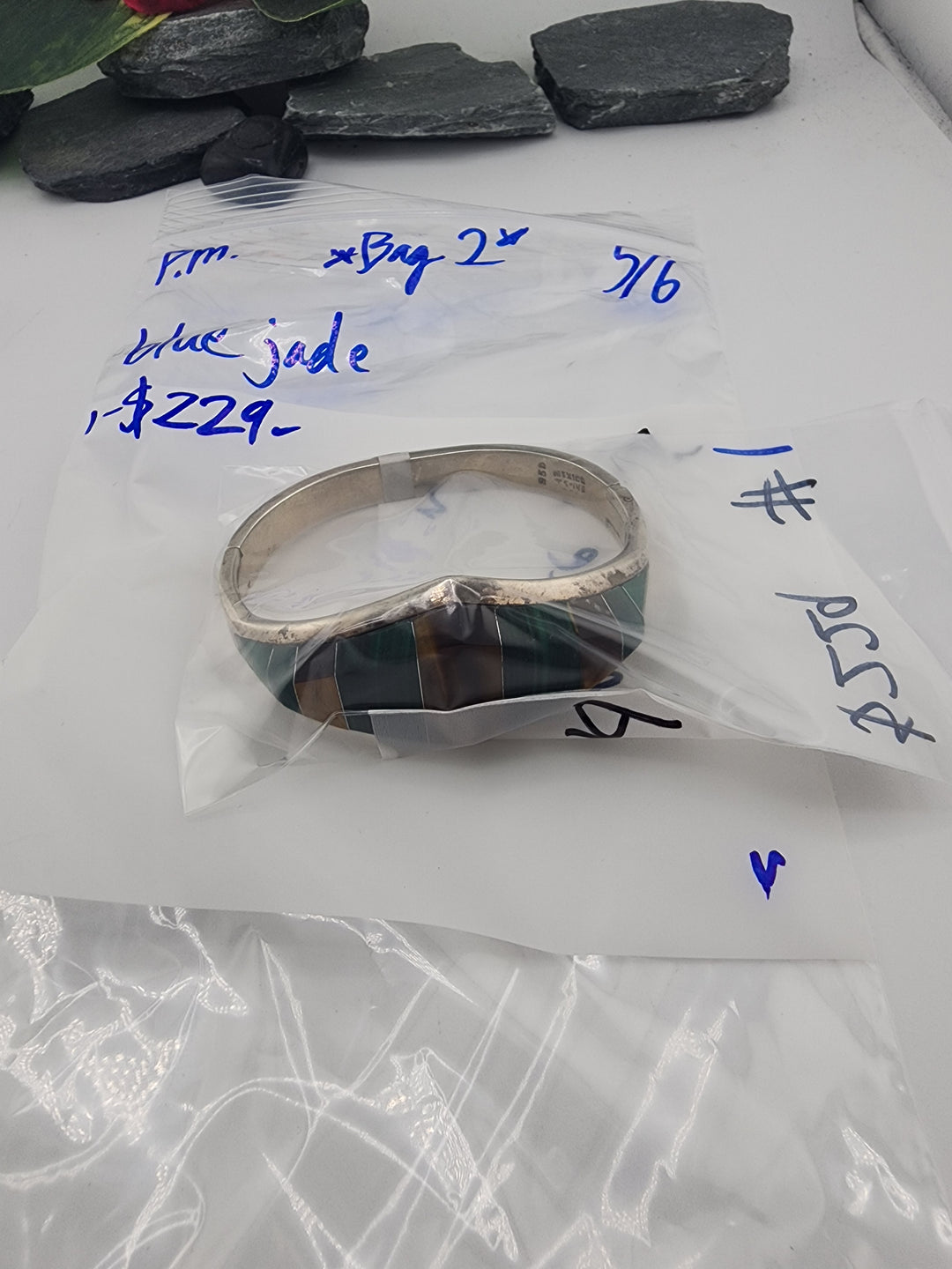Blue jade *Bag 2* - 5/6/26 PM - 1 925 Sterling Silver Items
