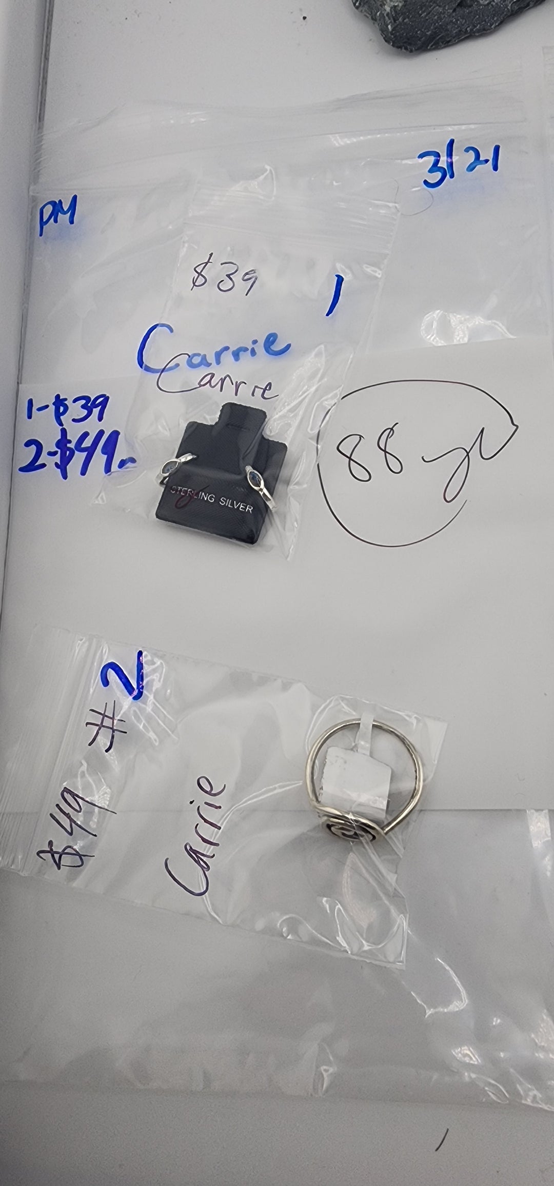 Carrie - 3/21/26 - 2 925 Sterling Silver Items