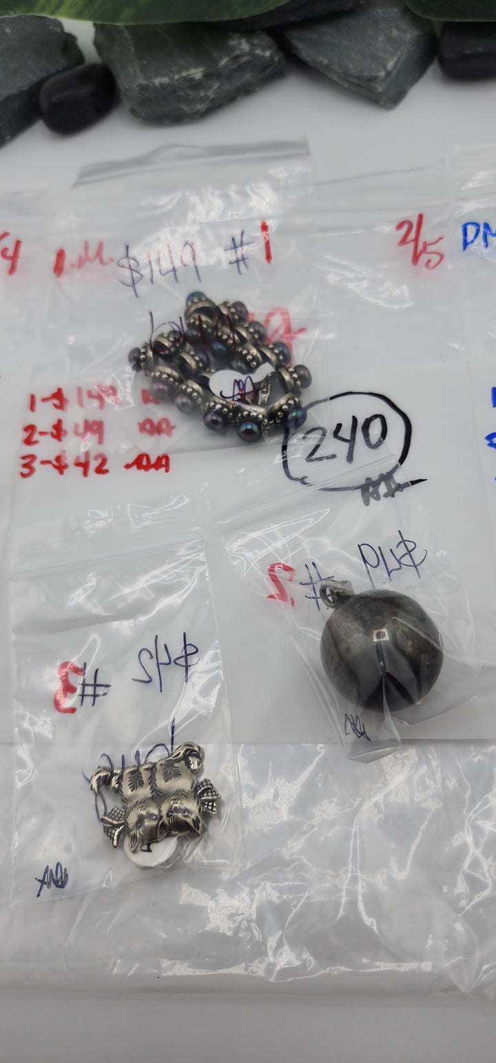 bug - 2/5/26 - 3 925 Sterling Silver Items