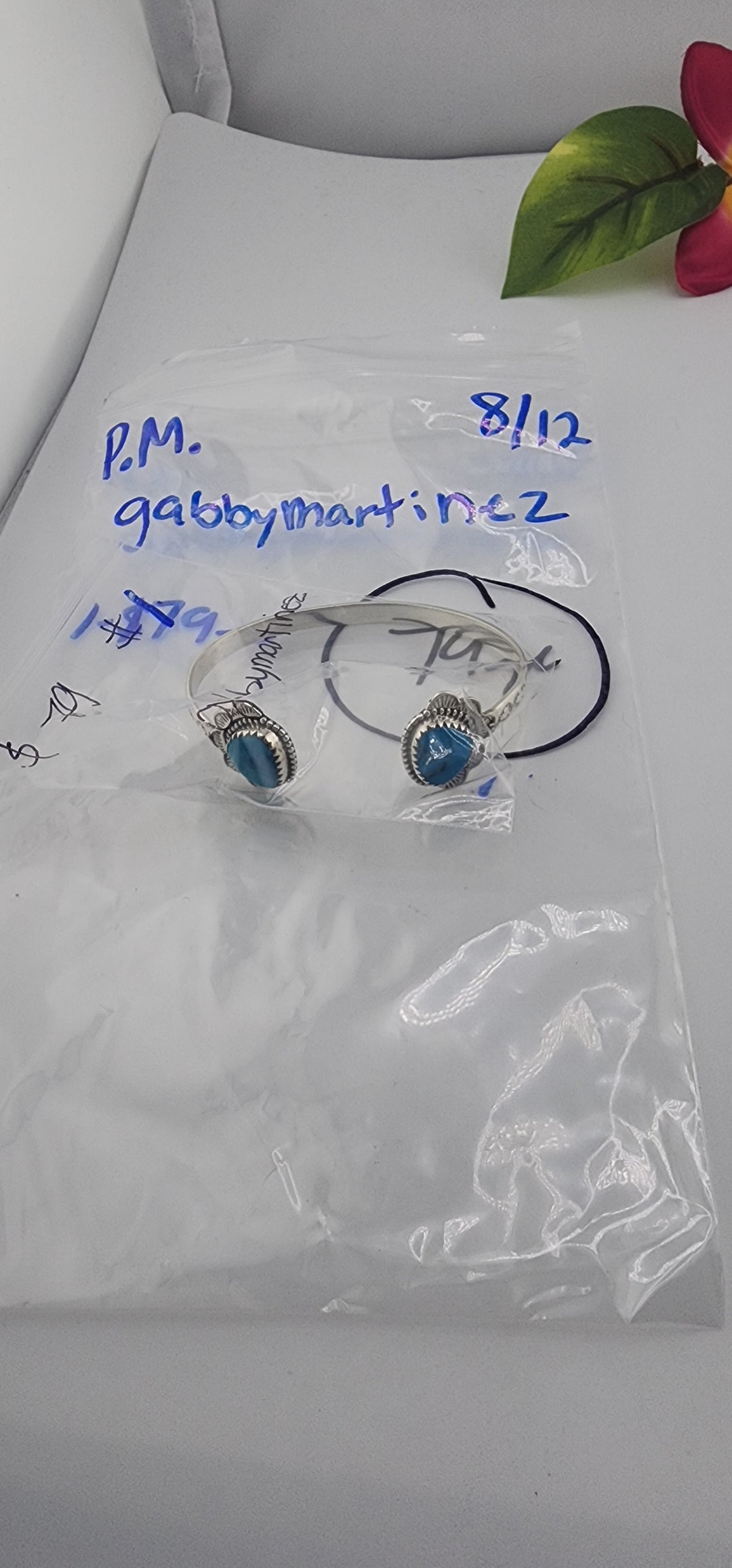 PM SHOW 48HR - RESERVED FOR:  gabbymartinez - 8/12/2025 FL tiktok Live Show - 1 Sterling Silver Items