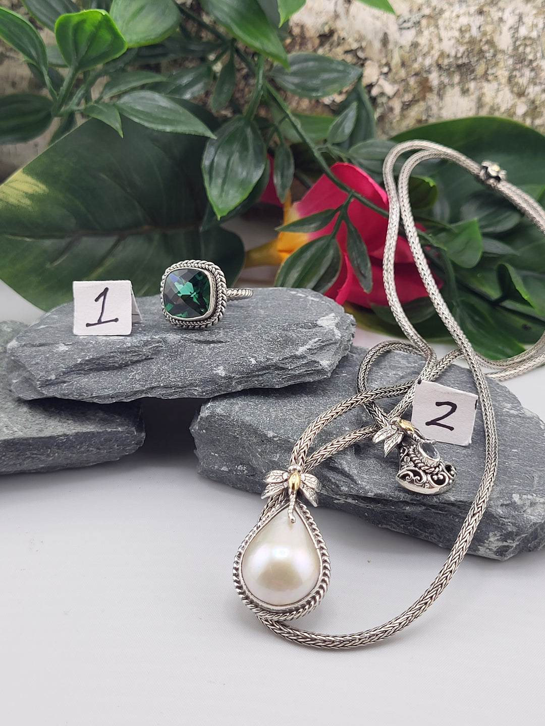 RESERVED FOR: Y@'s Momma -11/09/2024 2 Sterling Silver Items