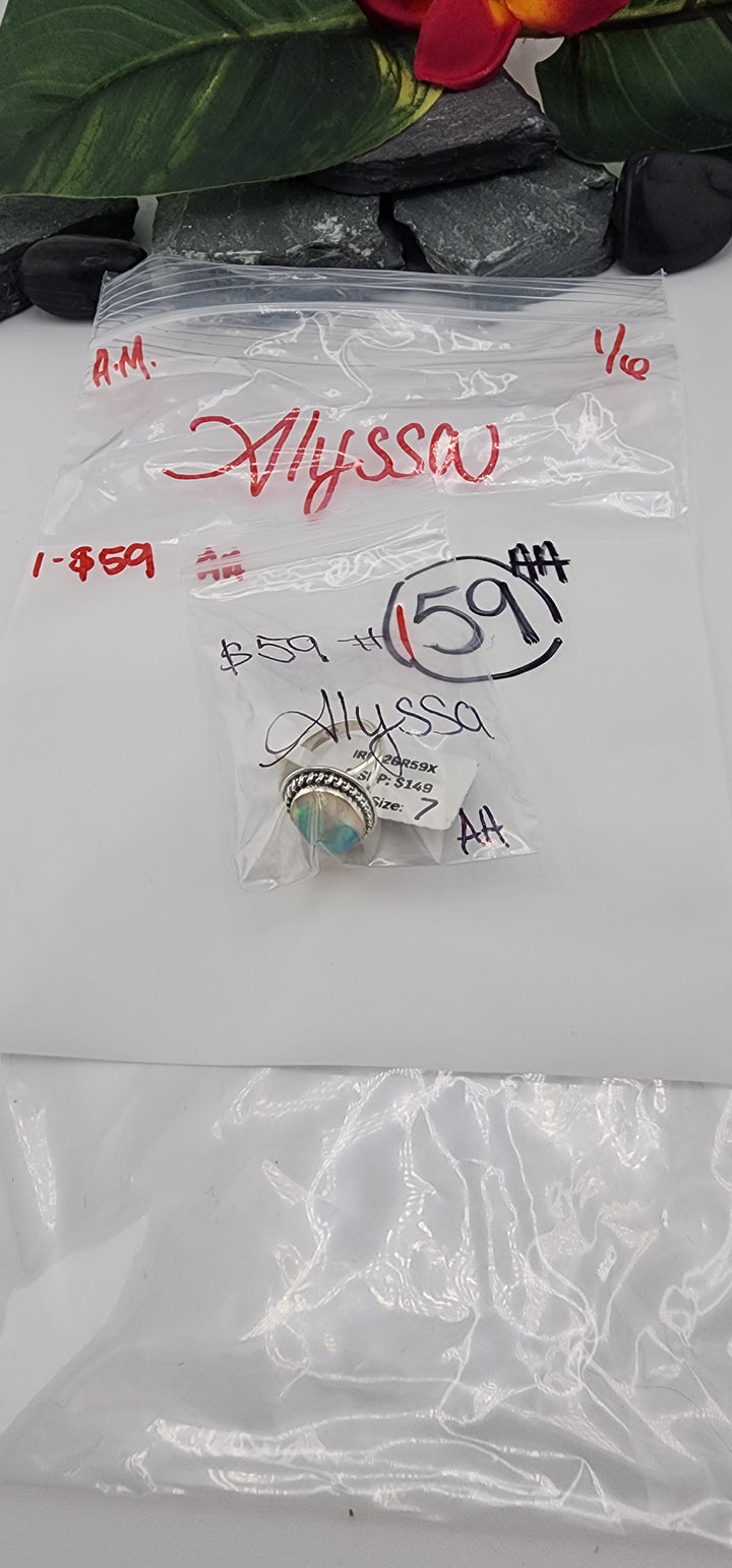 AM SHOW 48HR RESERVED FOR: Alyssa - 1/6/2026 FL tiktok Live Show - 1 Sterling Silver Items