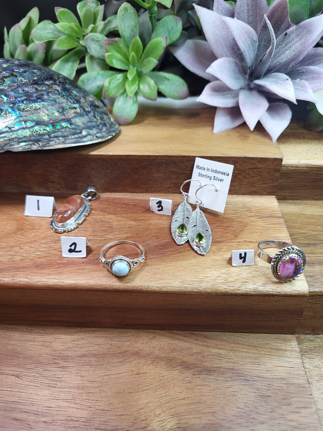 RESERVED FOR: Cyn 8/25/24- 3 Sterling Silver Items