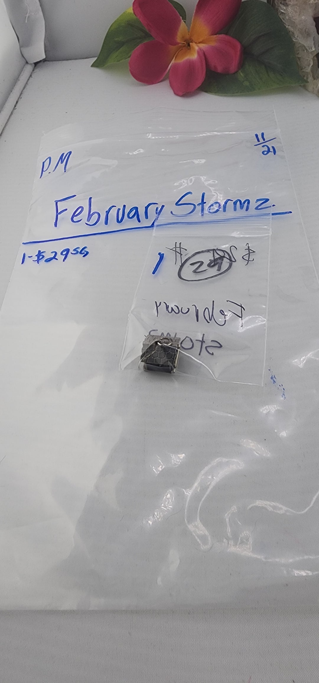 PM SHOW 48HR - RESERVED FOR: FebruaryStormz - 11/21/2025 tiktok Live Show - 1 Sterling Silver Items