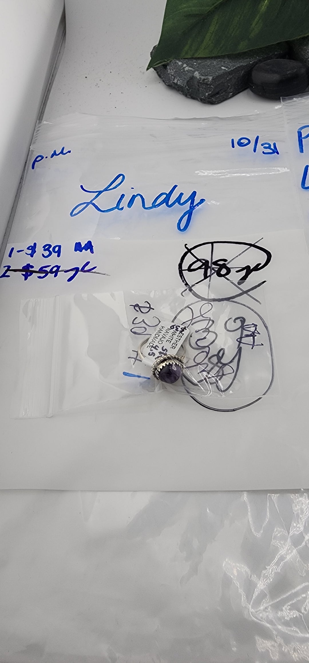 PM SHOW 48HR - RESERVED FOR: Lindy - 10/31/2025 FL tiktok Live Show - 1 Sterling Silver Items