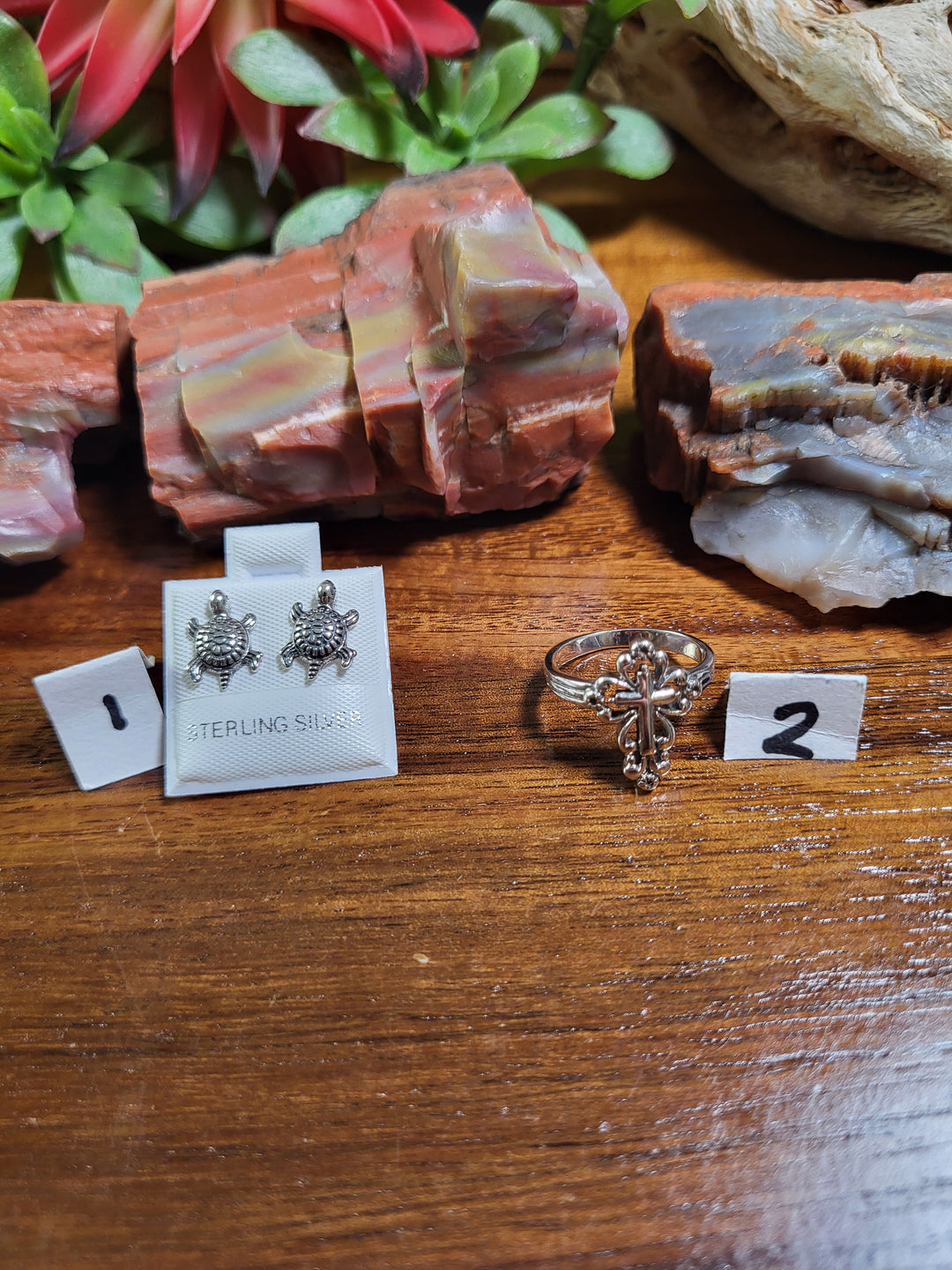 RESERVED FOR: Darlene Stegall 7/25/24- 2 Sterling Silver Items