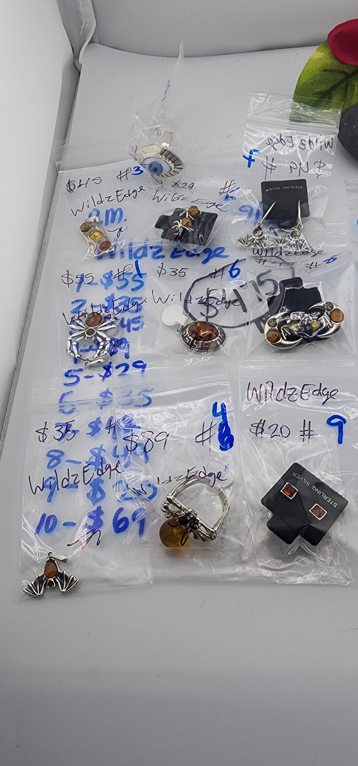 PM SHOW 48HR - RESERVED FOR: WildzEdge - 9/12/2025 FL tiktok Live Show - 10 Sterling Silver Items