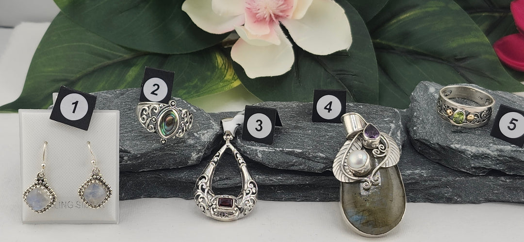 RESERVED FOR: L8DYMAC -12/22/2024 - 4 Sterling Silver Items