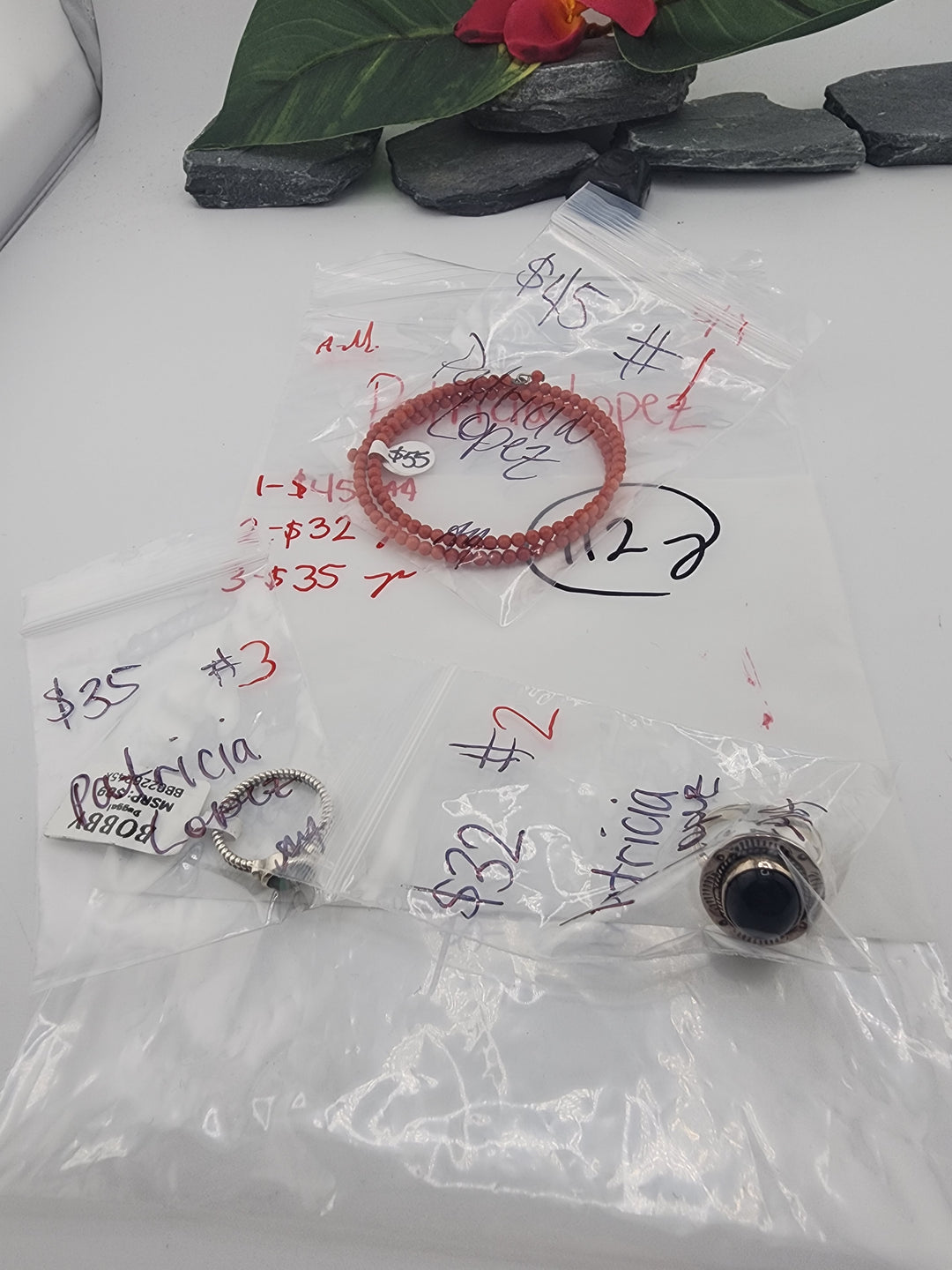 Patrica Lopez - 5/4/26 - 3 925 Sterling Silver Items