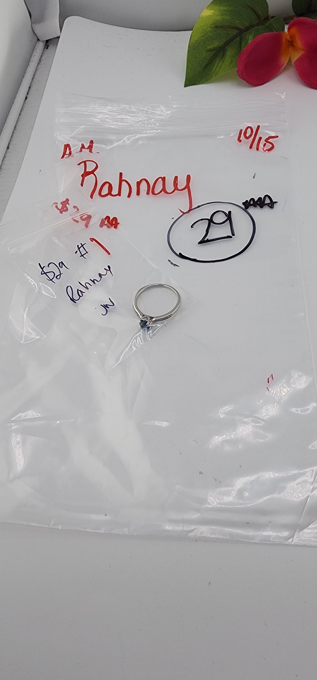 AM SHOW 48HR RESERVED FOR: Rahnay  - 10/15/2025 FL tiktok Live Show - 1  Sterling Silver Items