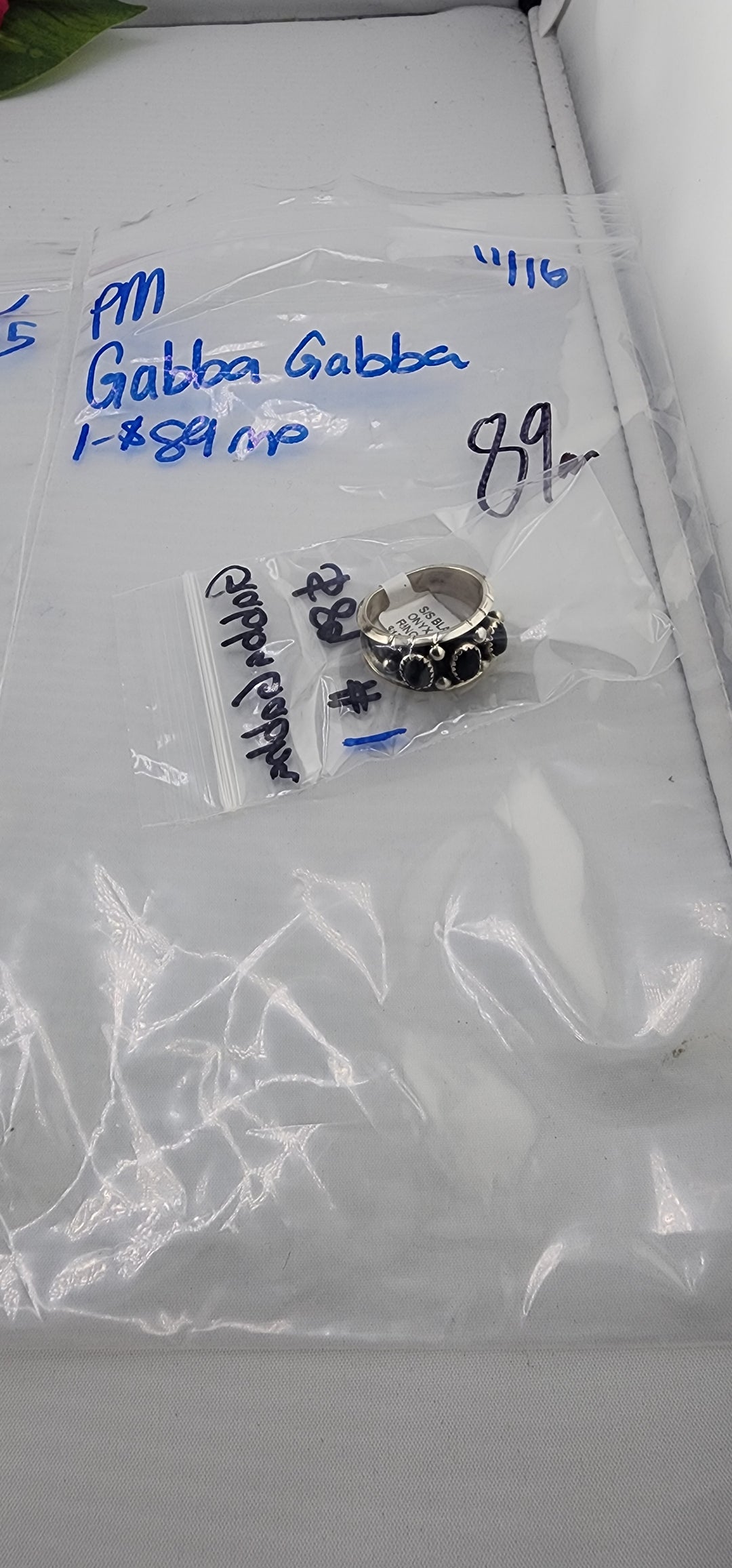 PM SHOW 48HR - RESERVED FOR: GabbaGabba - 11/16/2025 TikTok Live Show - 1 Sterling Silver Items
