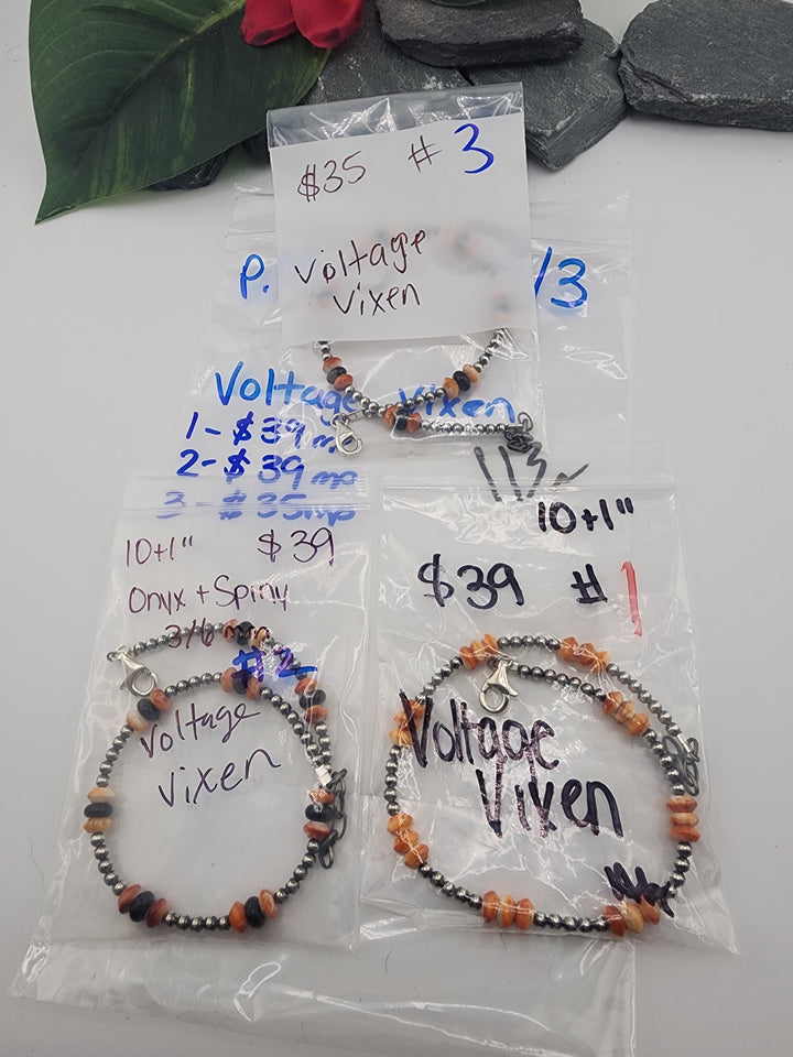 Voltage Vixen - 3/3/26 - 3 925 Sterling Silver Items