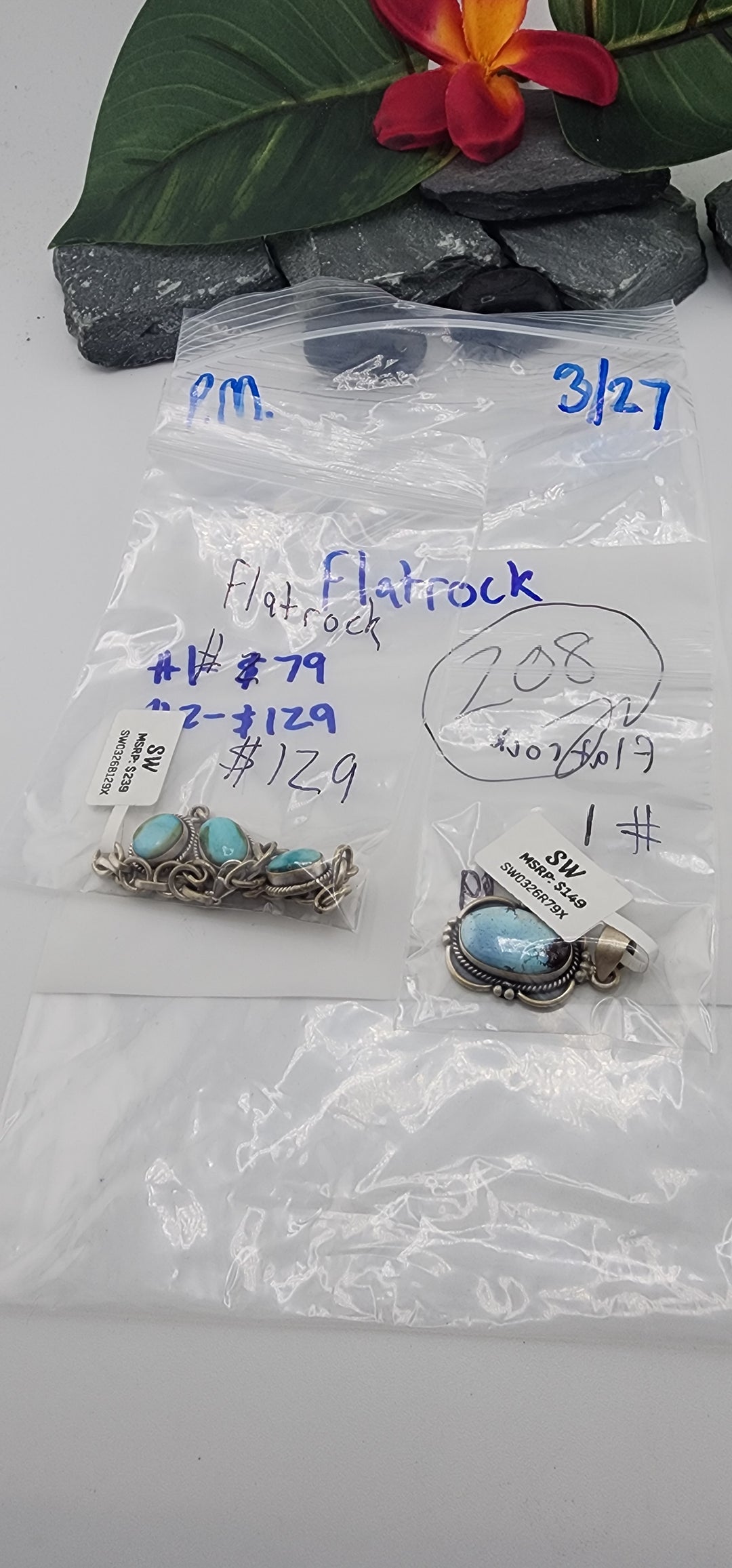 flatrock - 3/27/26 - 2 925 Sterling Silver Items