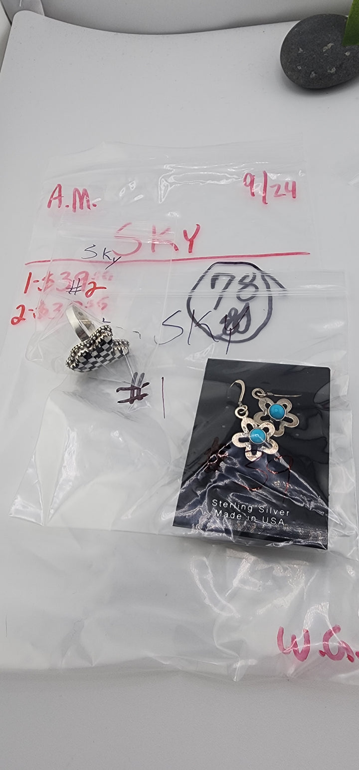 AM SHOW 48HR RESERVED FOR: Sky - 9/24/2025 FL tiktok Live Show - 2 Sterling Silver Items