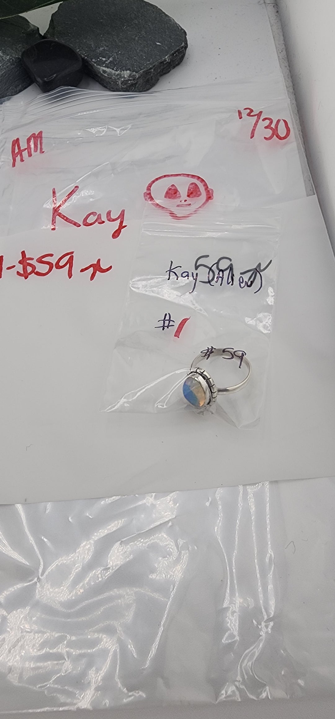 AM SHOW 48HR RESERVED FOR: Kay👽 - 12/30/2025 FL tiktok Live Show - 1 Sterling Silver Items
