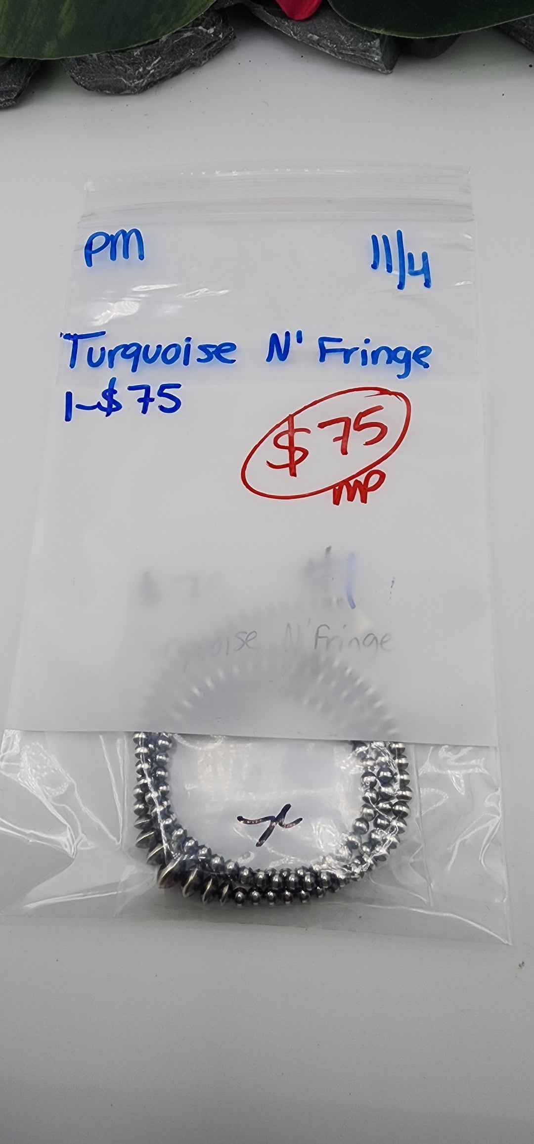 PM SHOW 48HR - RESERVED FOR: Turquoise N' Fringe - 11/4/2025 tiktok Live Show - 1 Sterling Silver Items