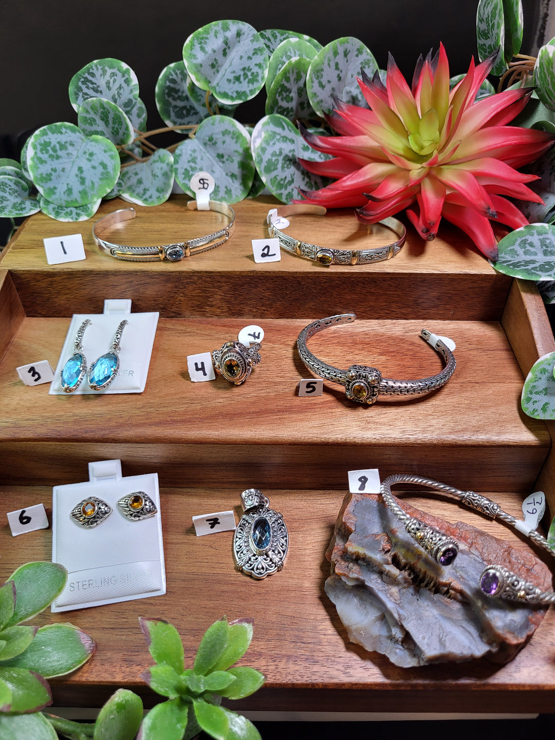 RESERVED FOR: dianatheheadhunter 8/14/24- 6 Sterling Silver Items