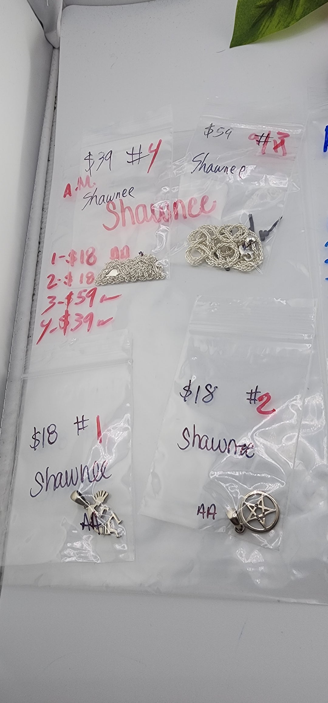 AM SHOW 48HR - RESERVED FOR: Shawnee - 9/11/2025 FL tiktok Live Show - 4 Sterling Silver Items