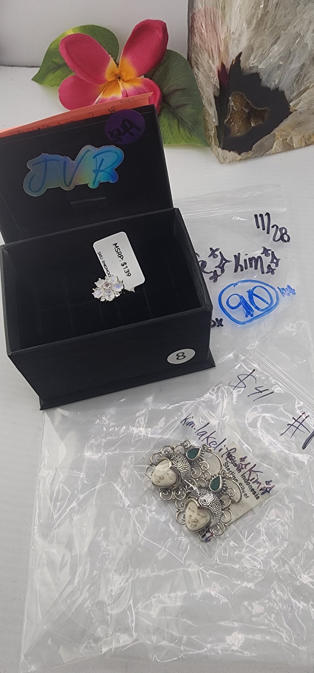 PM SHOW 48HR - RESERVED FOR: Kim.lakelife ✨Kim✨- 11/28/2025 tiktok Live Show - 2 Sterling Silver Items