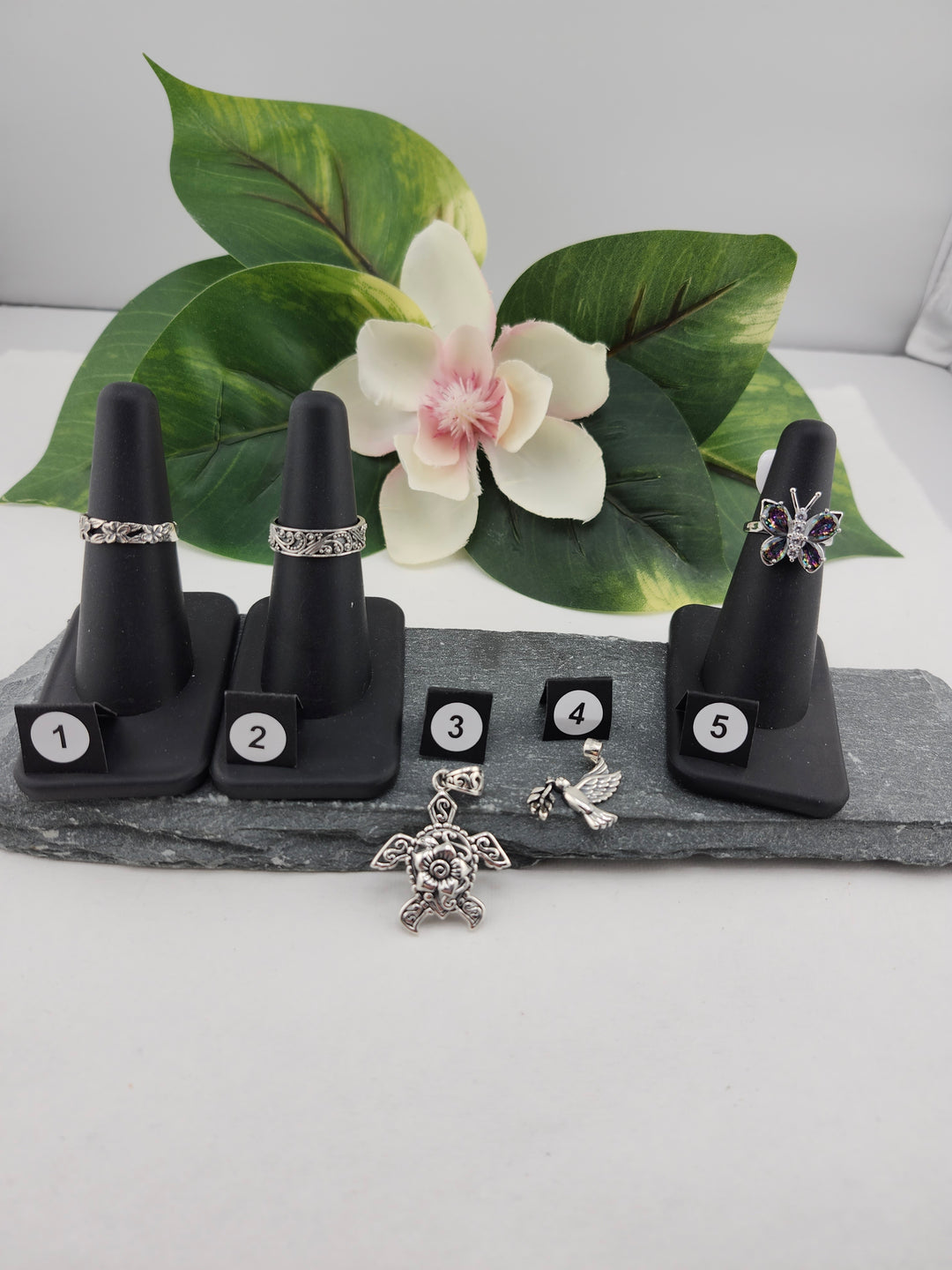 RESERVED FOR:  Mazy J -12/20/2024 - 5 Sterling Silver Items