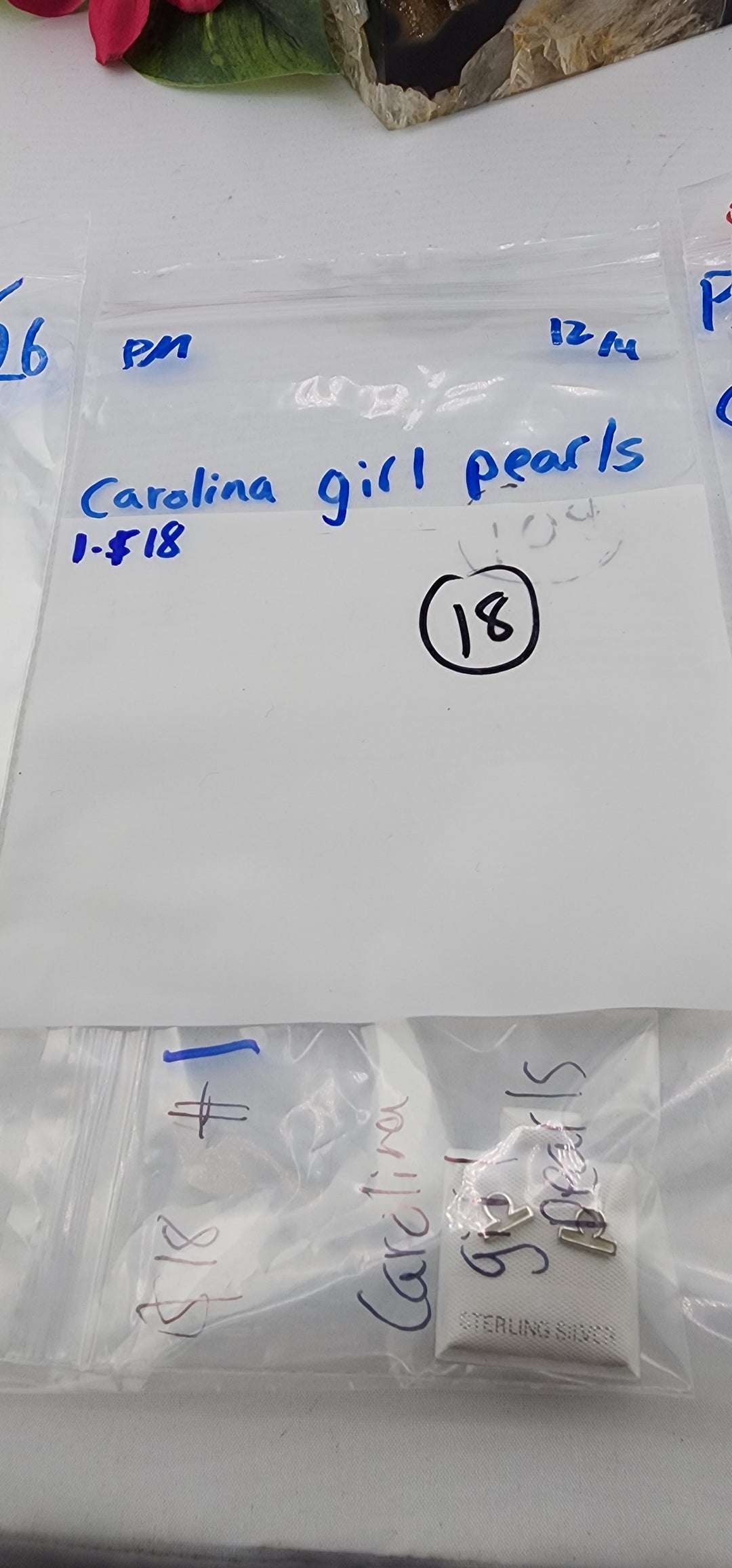 PM SHOW 48HR - RESERVED FOR: CarolinaGirlPearls - 12/4/2025 tiktok Live Show - 1 Sterling Silver Item