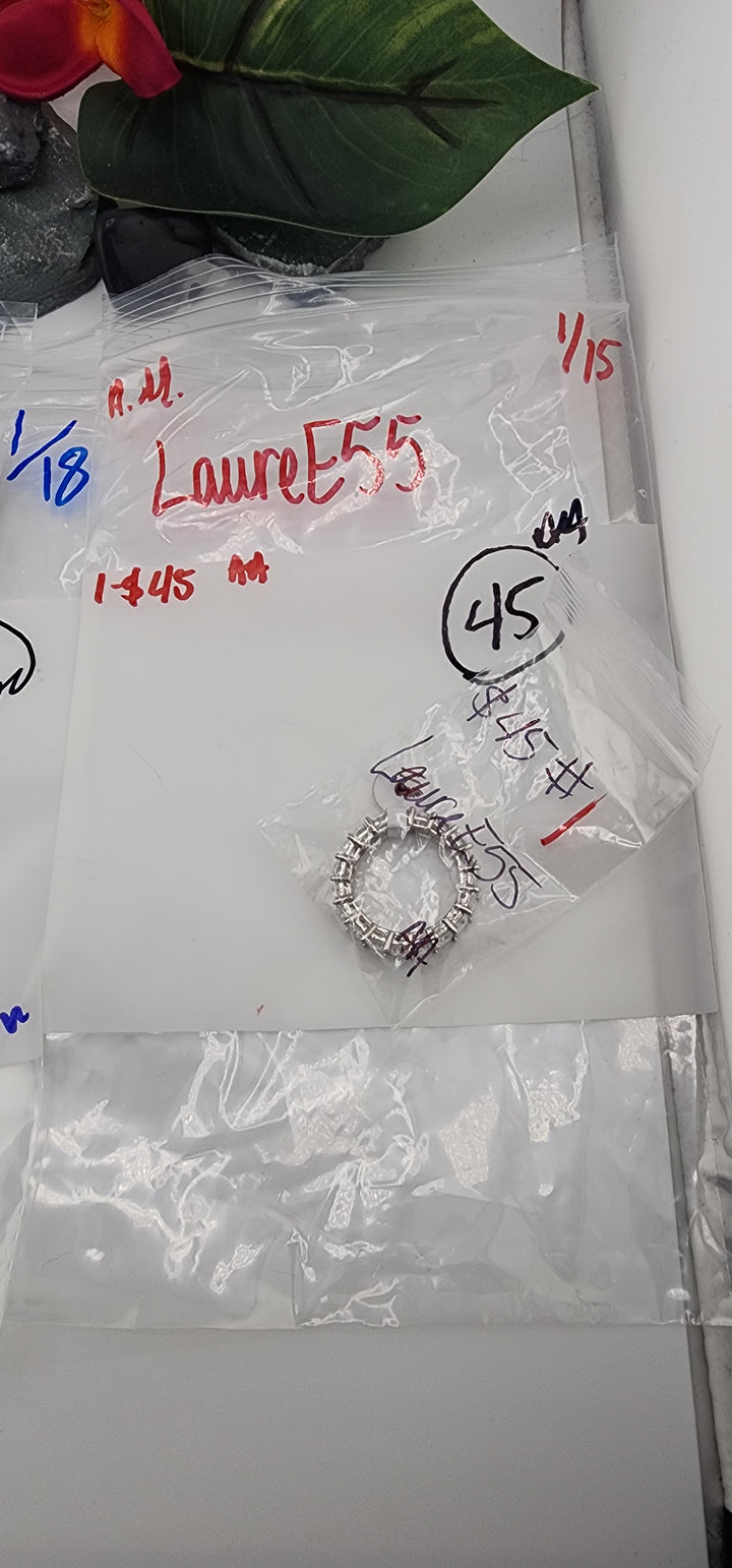 Custom sterling silver items - AM SHOW RESERVED FOR: LaureE55 - 1/15/2026 FL tiktok Live Show - 1 Sterling Silver Items