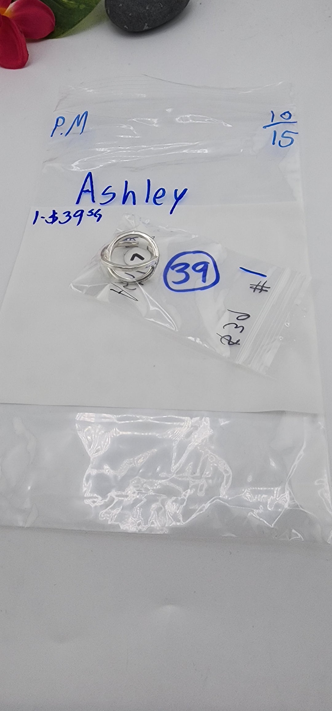 PM SHOW 48HR - RESERVED FOR: Ashley - 10/15/2025 FL tiktok Live Show - 1 Sterling Silver Item