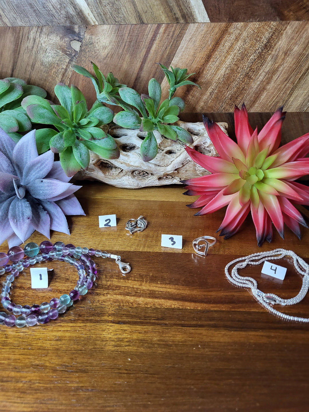 RESERVED FOR: Andrew  7/27/24- 4 Sterling Silver Items