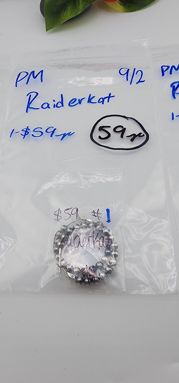 PM SHOW 48HR - RESERVED FOR: Raiderkat - 9/02/2025 FL tiktok Live Show - 1 Sterling Silver Items