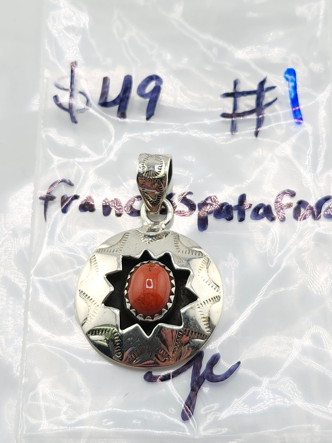 RESERVED FOR: francesspatafora - 6/11/2025 tiktok Reservation Live Show - 1 Sterling Silver Items