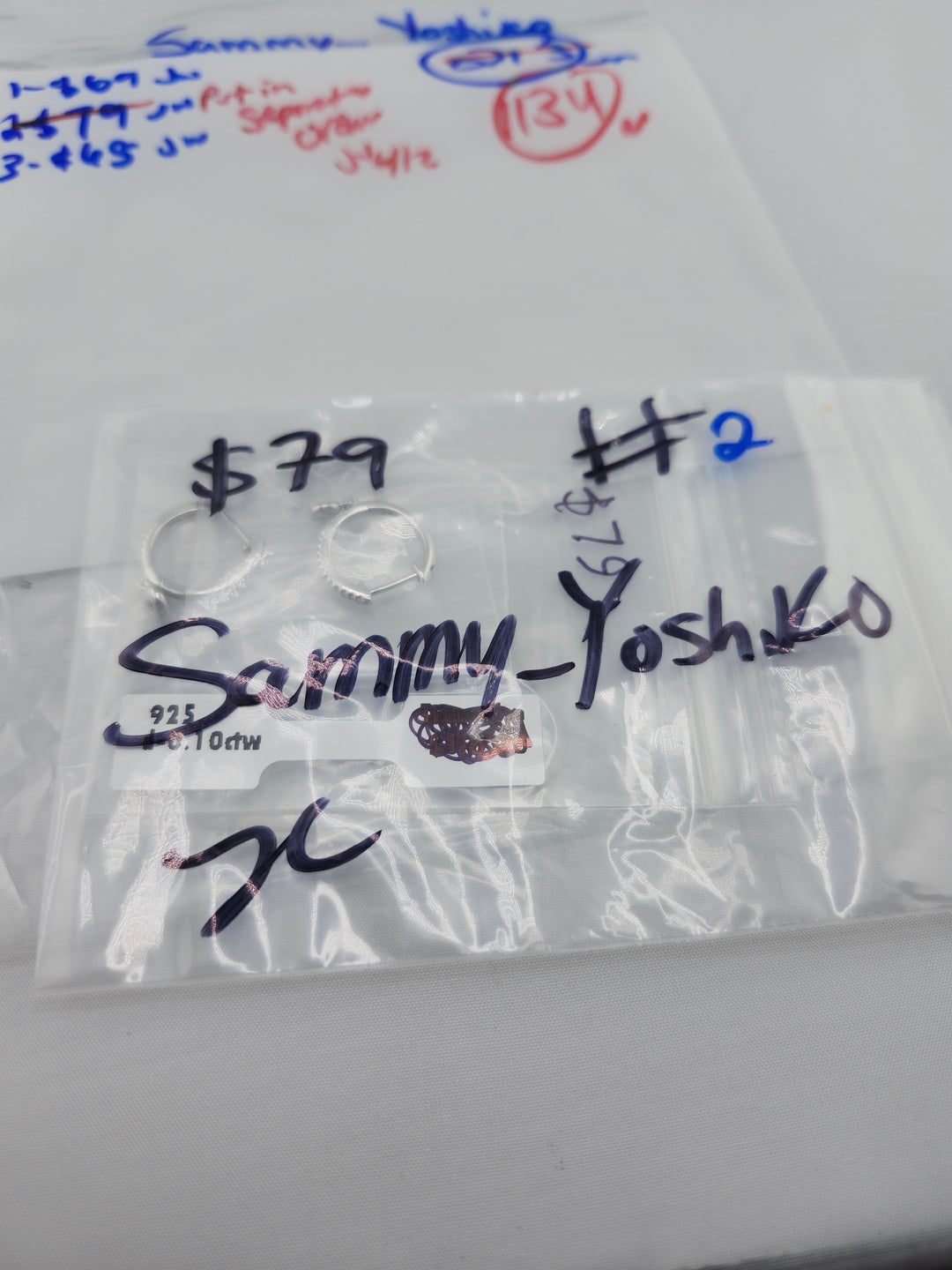 RESERVED FOR: Sammy_Yoshiko- 3/30/2025 tiktok Live Show -2 Sterling Silver Items