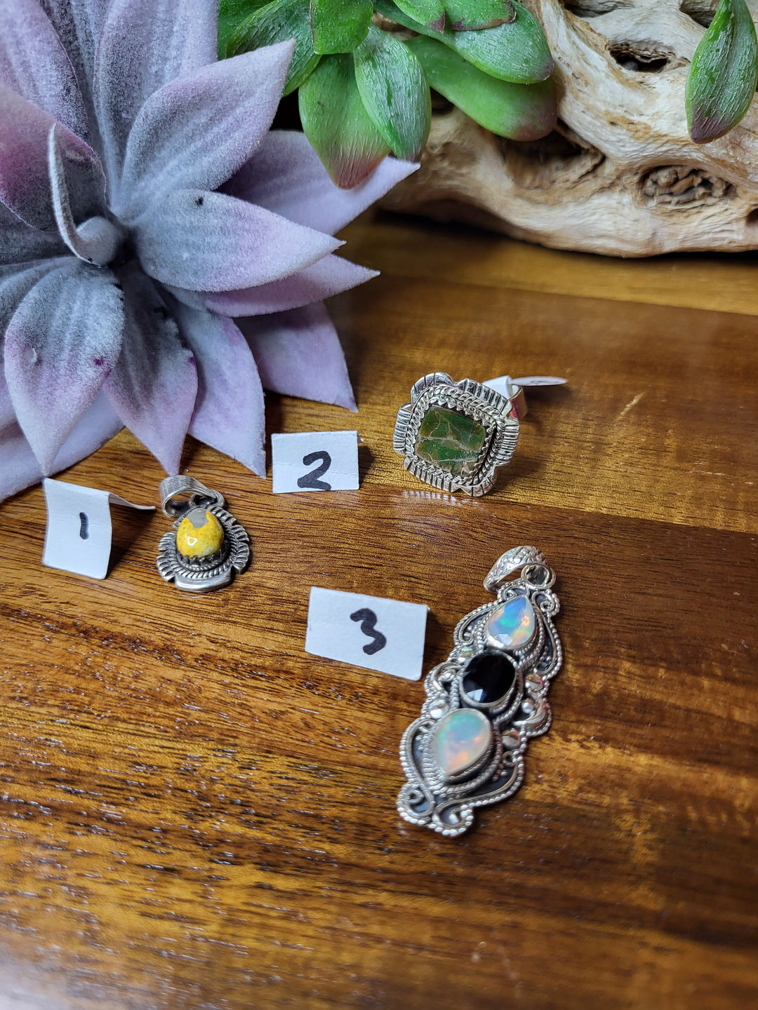RESERVED FOR: LillyMinna01 7/27/24- 3 Sterling Silver Items