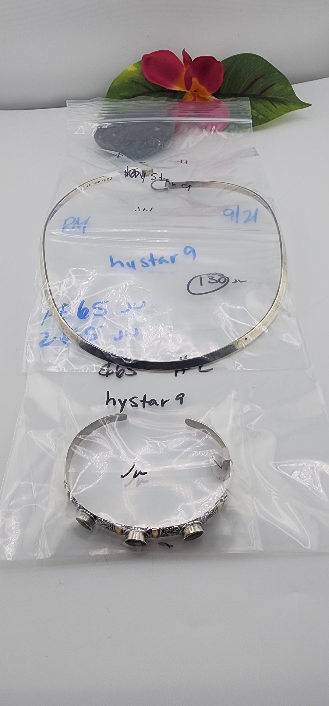 PM SHOW 48HR - RESERVED FOR:  hystar9- 9/21/2025 FL tiktok Live Show -2 Sterling Silver Items