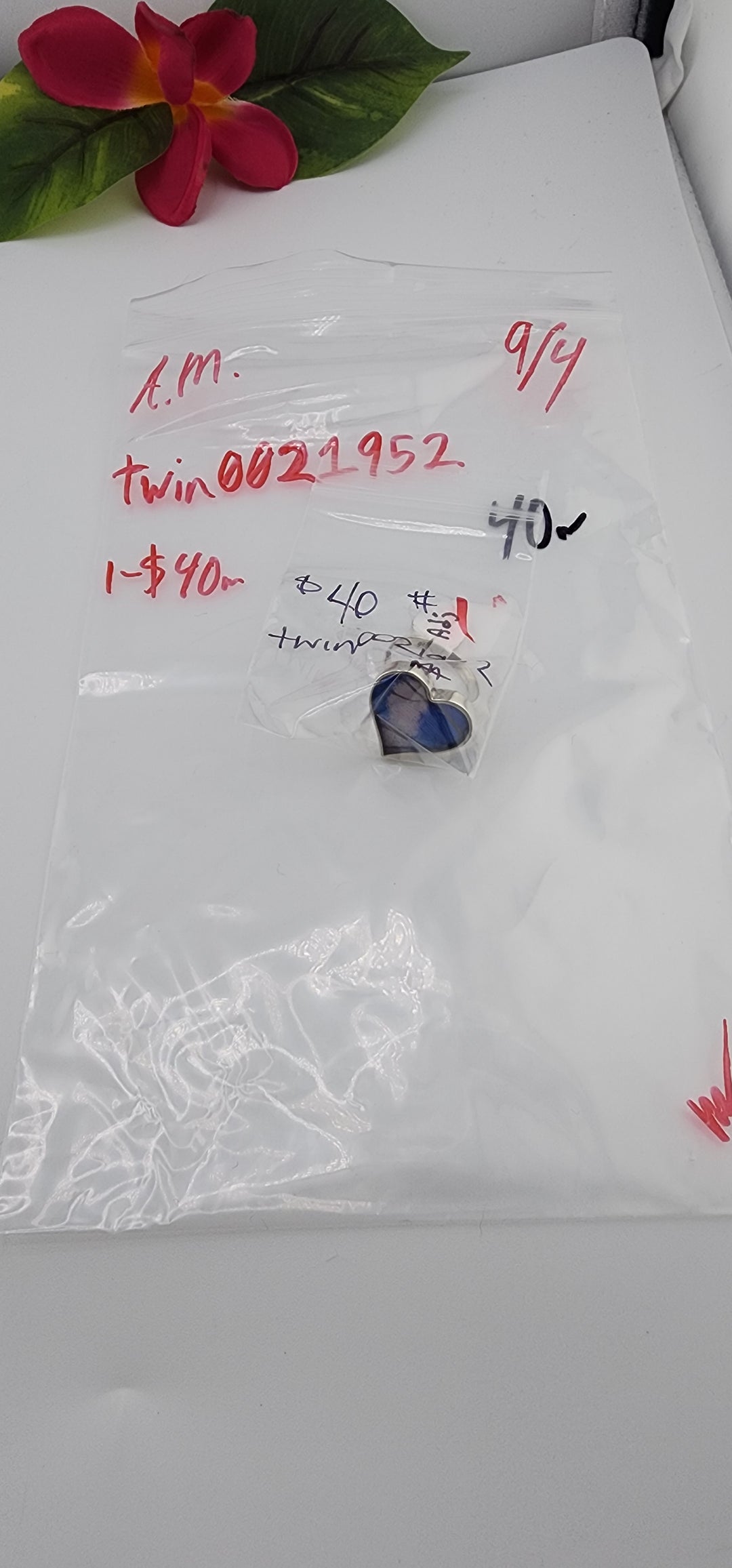AM SHOW 48HR - RESERVED FOR: twin0021952 - 9/4/2025 FL tiktok Live Show - 1 Sterling Silver Items