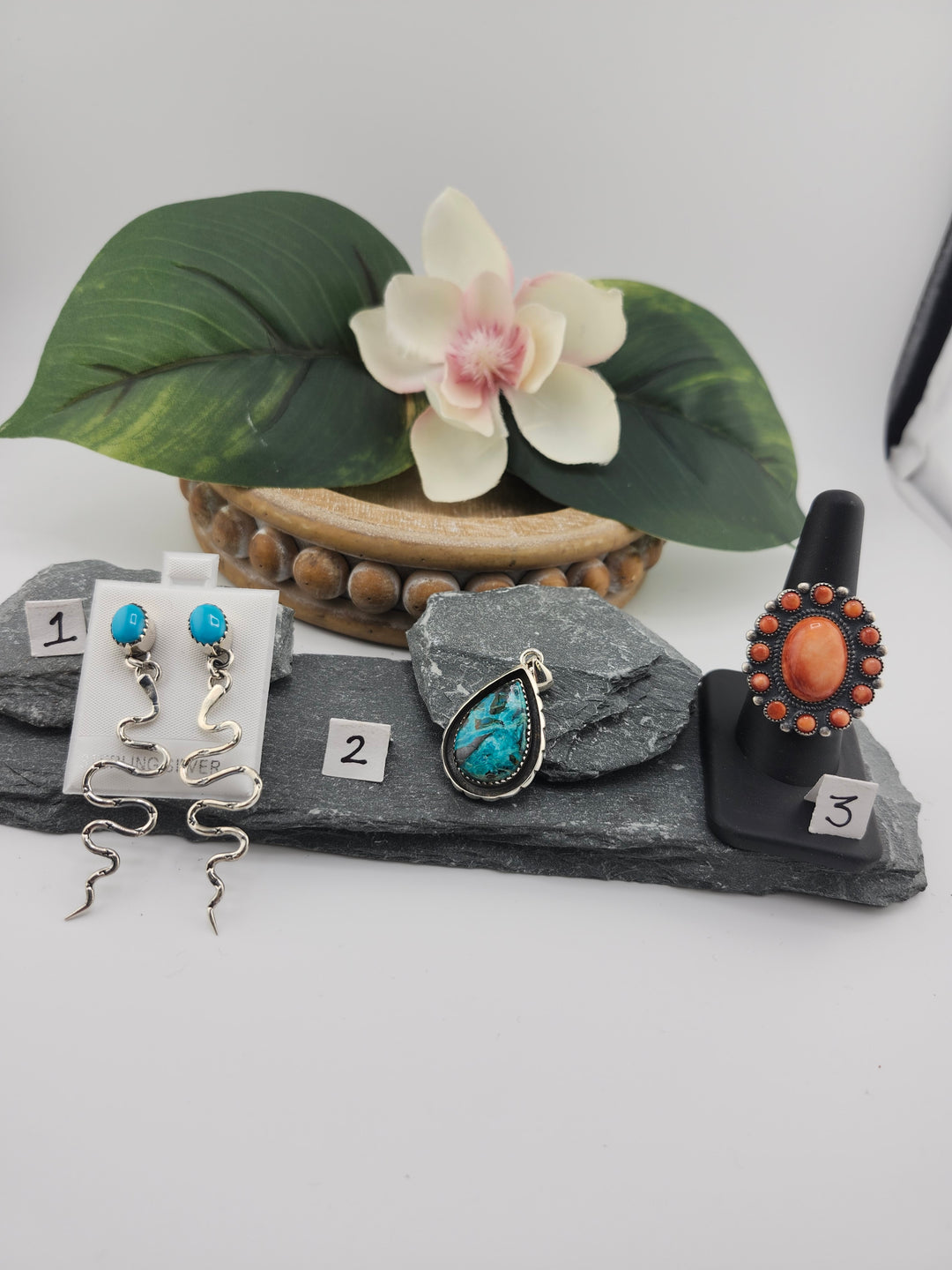 RESERVED FOR:   Mz Pro Nounced❤️-12/04/2024 - 3 Sterling Silver Items