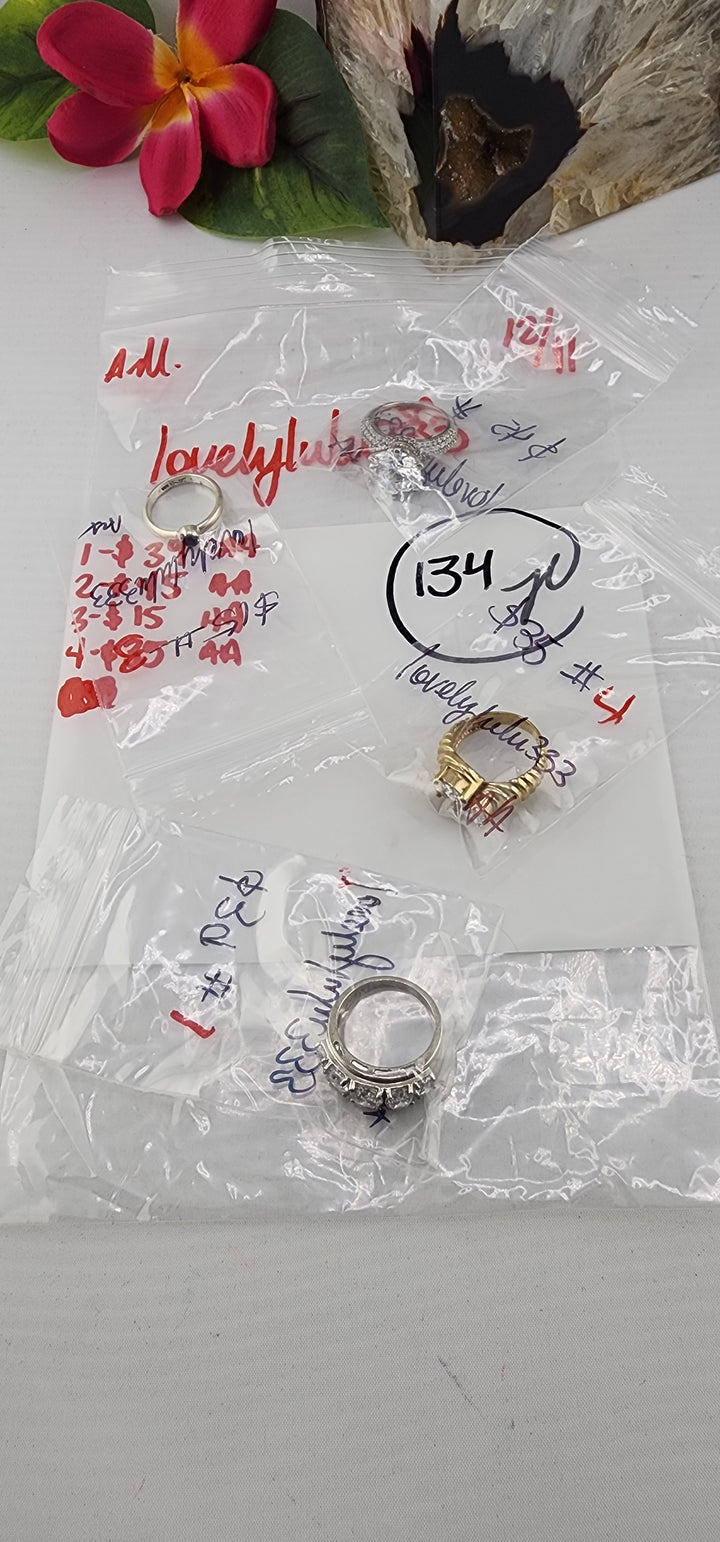 AM SHOW 48HR RESERVED FOR: lovelylulu333 - 12/11/2025 FL tiktok Live Show - 4 Sterling Silver Items